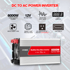 6000W Dc To Ac Modified Sine Wave Inverter