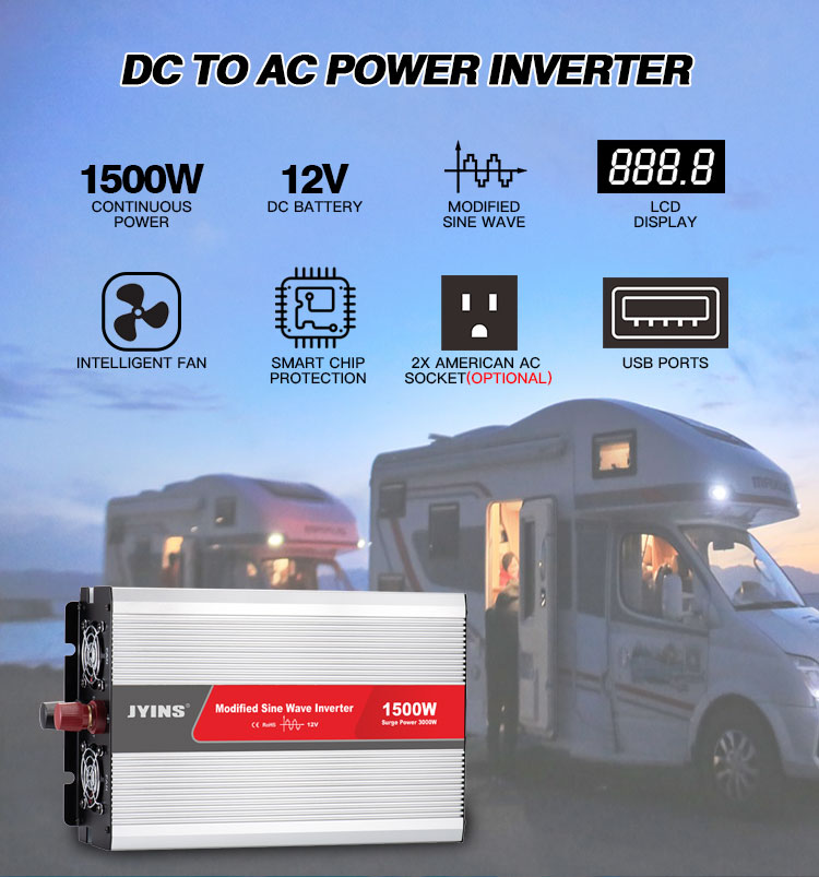 1500W Dc To Ac Modified Sine Wave Inverter (11)