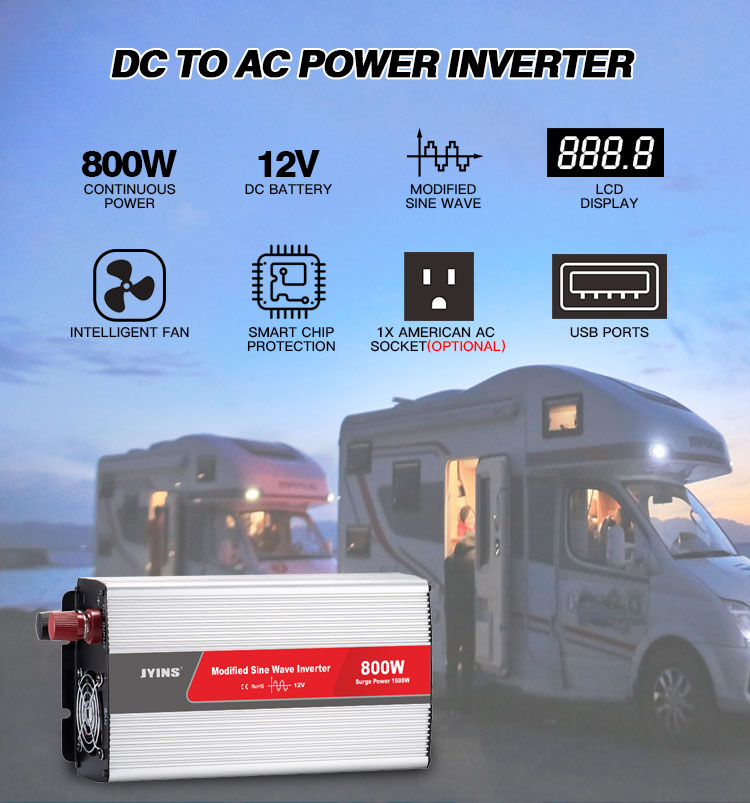 800W Dc To Ac Modified Sine Wave Inverter (11)