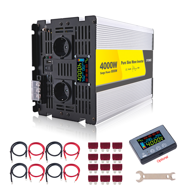 Dc To Ac 4000 Watt Pure Sine Wave Power Inverter