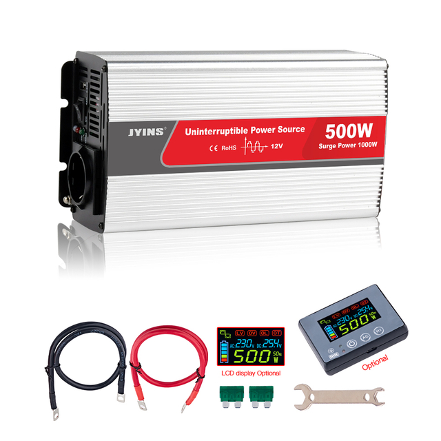 500W Modified Sine Wave Inverter With Battery Charger