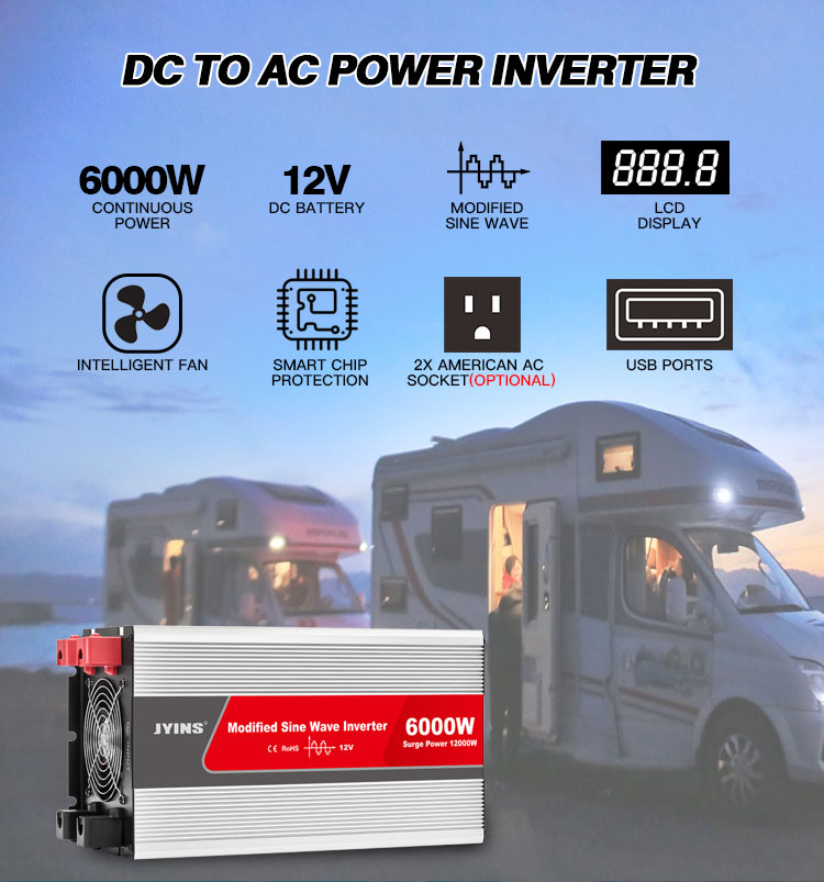 6000W Dc To Ac Modified Sine Wave Inverter (11)