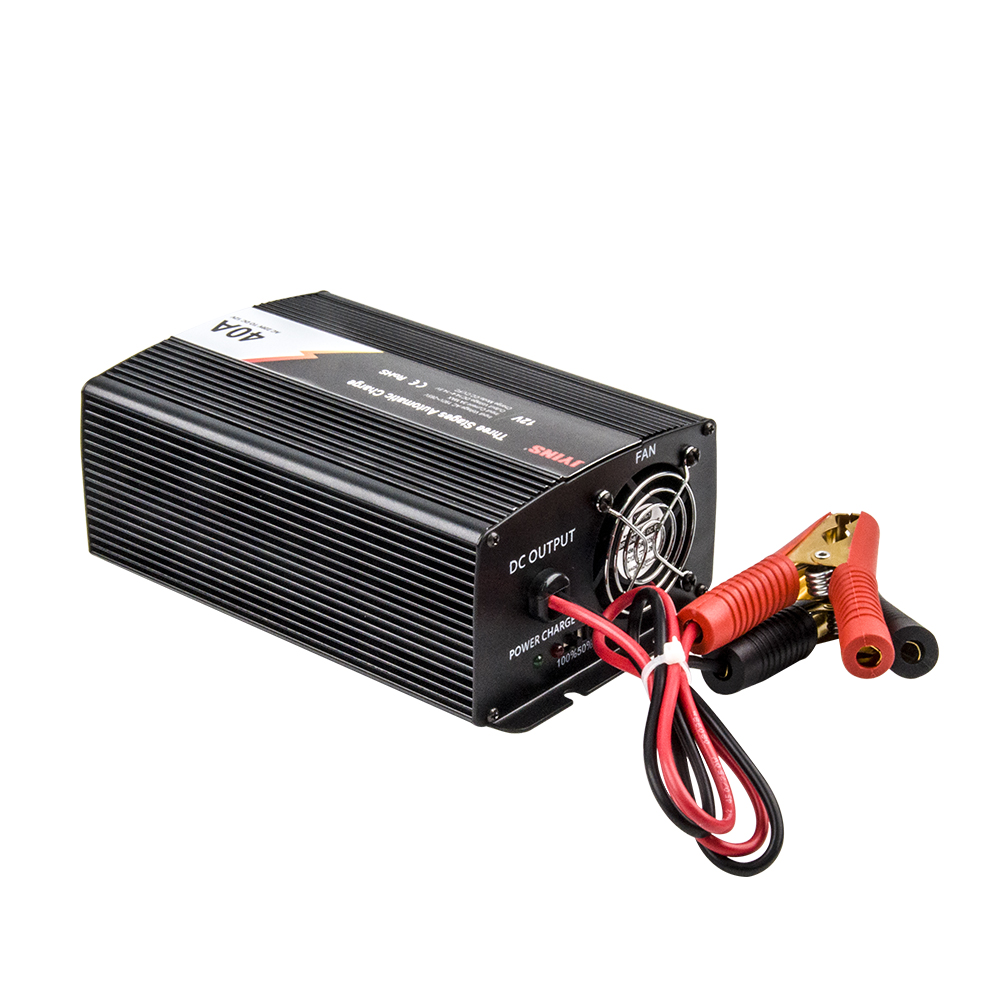 110V 220V Ac To Dc 12V 24V 40A Lead-acid Battery Charger