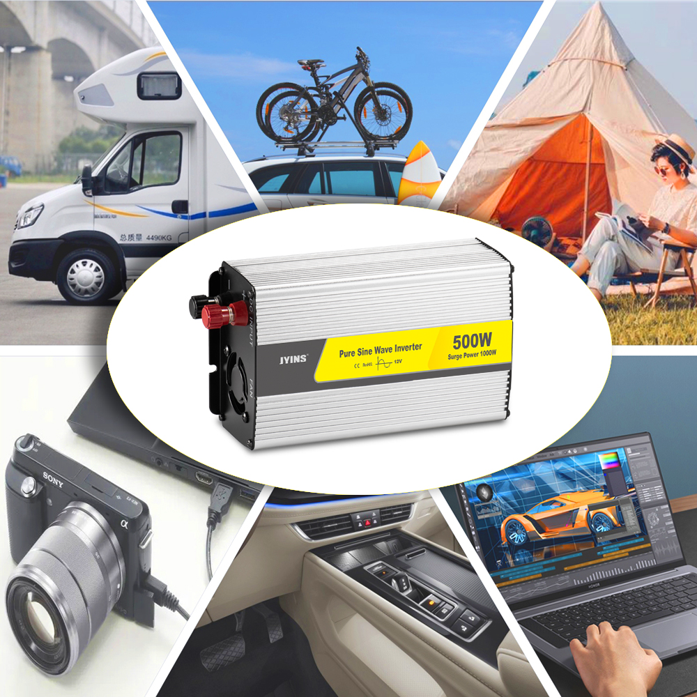 Dc To Ac 500 Watt Pure Sine Wave Power Inverter