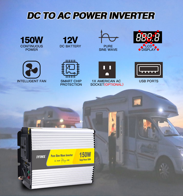 150 Watt Pure Sine Wave Power Inverter (7)