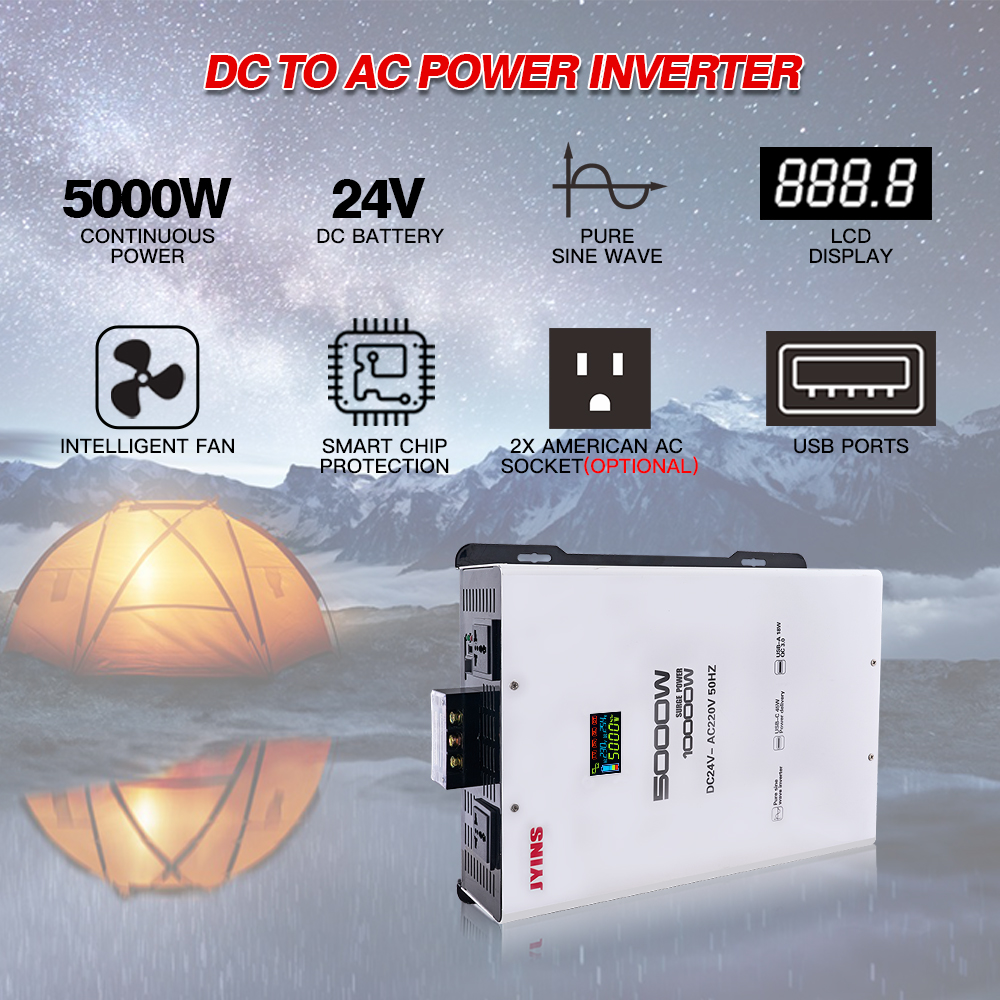 Dc To Ac 5000 Watt Pure Sine Wave Inverter