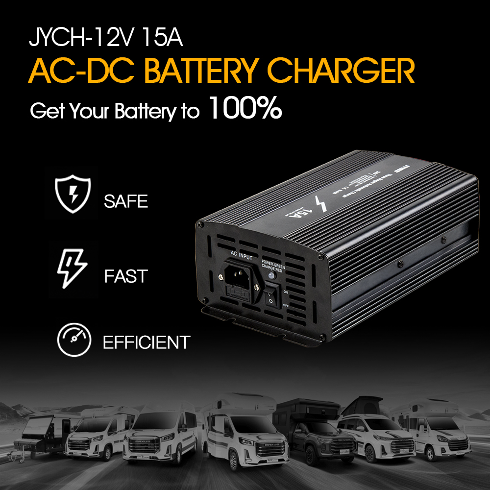 Ac To Dc 12V 24V 15A Lithium Battery Charger (11)