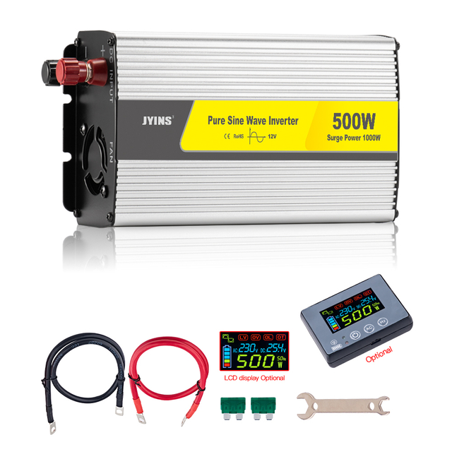 Dc To Ac 500 Watt Pure Sine Wave Power Inverter