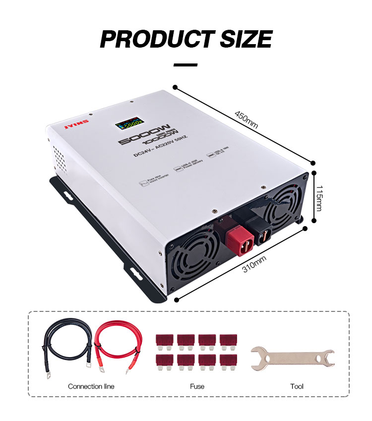 Dc To Ac 5000 Watt Pure Sine Wave Inverter (25)