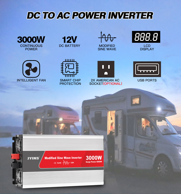 3000W Dc To Ac Modified Sine Wave Inverter (12)