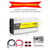 Off Grid 1500W Pure Sine Wave Inverter Charger