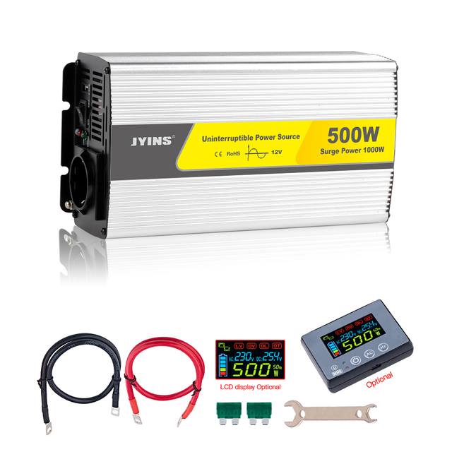 Off Grid 500W Pure Sine Wave Inverter Charger