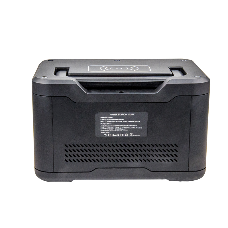 Rechargeable Backup 1000W Portable Power Station