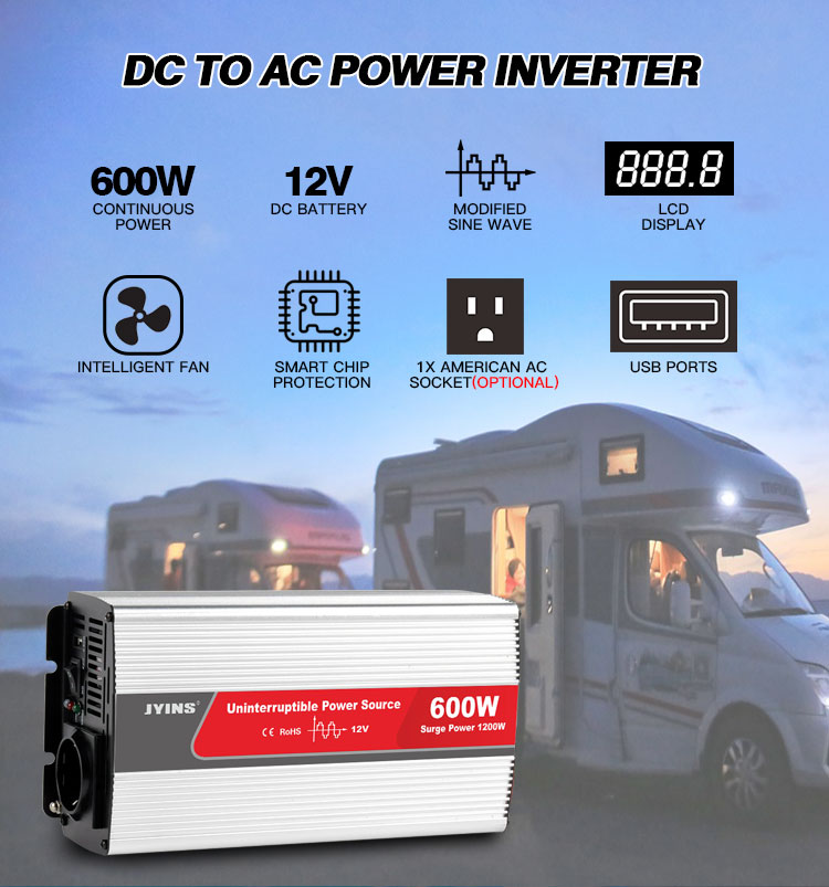 600W Modified Sine Wave Inverter With Battery Charger (11)